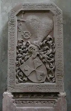 Wappen des Heydenreich von Dernbach im Wetzlarer Dom