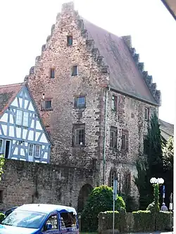 „Tempelhaus“ (Burgmannenhaus) in Erbach (Odenwald), 14. Jahrhundert