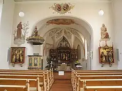 Blick auf den Altar