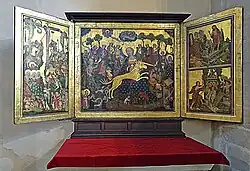 Einhornaltar im Querhaus