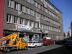 Ehemalige Komensky-Schule Wielandgasse, heute bekannt als Ernst-Kirchweger-Haus