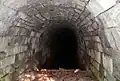 Blick in den Stollen am Mundloch