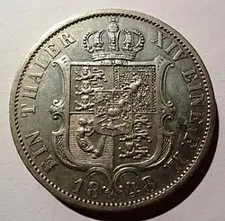 „Angsttaler“, Königreich Hannover