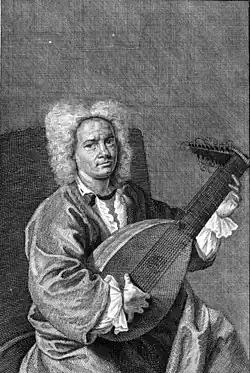 Ernst Gottlieb Baron, Stich von 1727