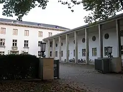 Während des Exils unterstanden die Räumlichkeiten dem Luftgaukommando VI Westfalen