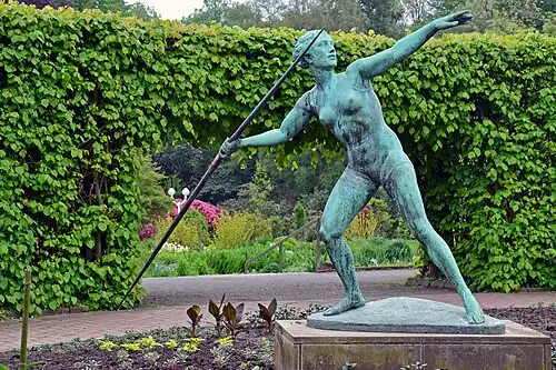 Speerwerferin in Essen