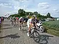 Fahrer auf der 3. Etappe der Tour de France 2010