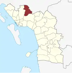 Lage des Vester Nebel Sogn in der Esbjerg Kommune