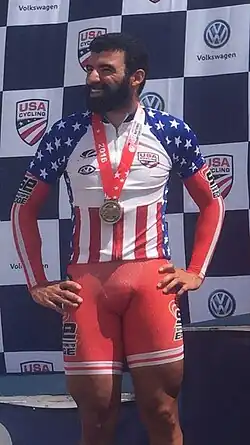 David Espinoza als US-amerikanischer Meister (2016)