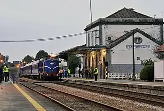 Im Bahnhof Barroselas