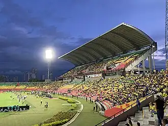Das Estadio Alfonso López bei der Copa América der Frauen 2022