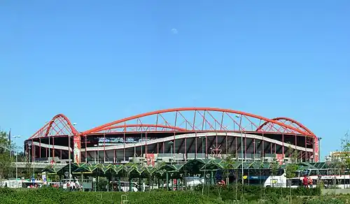 Das Estádio da Luz im Jahr 2005