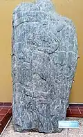 Stele 5, aus Serpentin