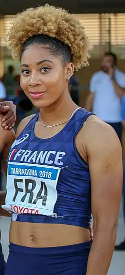 Estelle Raffai – ausgeschieden als Achte in 23,45&nbsp;s