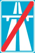 Ende der Autobahn