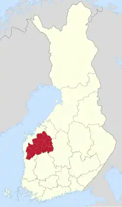 Lage in Finnland
