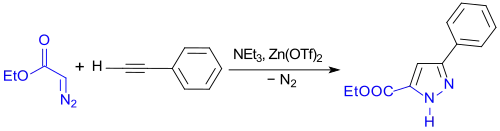 Ethyldiazoacetat EDA: Cycloaddition zu Pyrazolen