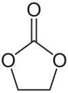 Struktur von Ethylencarbonat