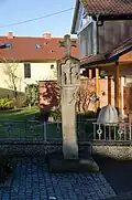 Monolith in Obersfeld, Landkreis Main-Spessart, 1574 ⊙50.027759.89925