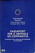 EU-Heimtierausweis Spanien (Katalonien)