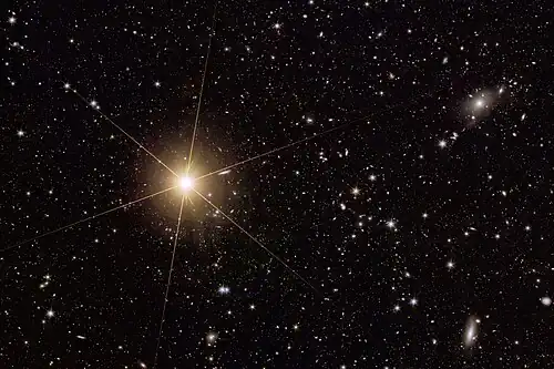 Stern nahe Abell 2764 (Bildausschnitt)