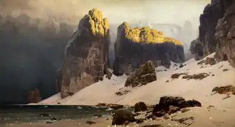 Eugen Bracht: Gestade der Vergessenheit, 1889 Hessisches Landesmuseum Darmstadt