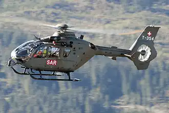 H135M der Schweizer Luftwaffe