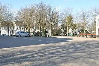 Der ehemalige Europaplatz vor dem Forum (2015)