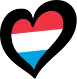 Flagge von Luxemburg