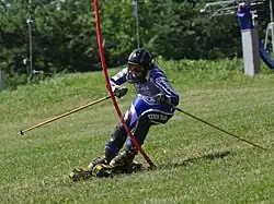 Eva Fabiánová im Weltcupslalom von Rettenbach im Juli 2011