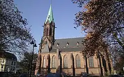 Evangelische Kreuzkirche in Viersen, 1879