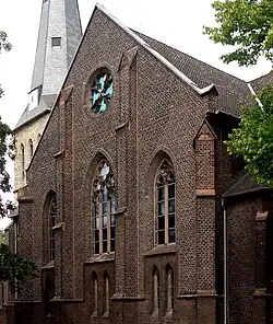 Südgiebel des Querhauses