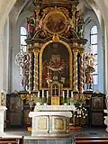 Altar mit Gemälde