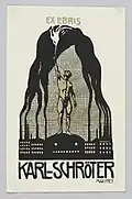 Ex Libris für Karl Schröter