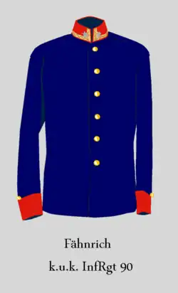 Fähnrich (deutsche Uniform)