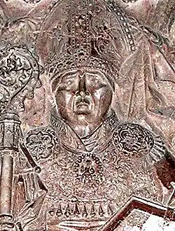 Ausschnitt aus dem Epitaph von Johann III. von Eych