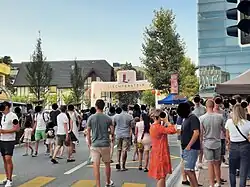 Treiben auf dem Volksfest