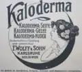 Werbung, 1921