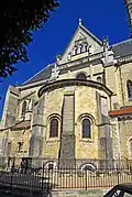 Kathedrale von Nevers, romanischer Westchor