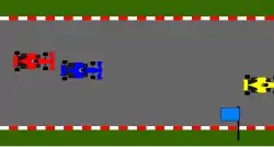 Einsatz der blauen Flagge