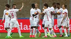 Der FC Red Bull Salzburg durfte über das vierte Double in Serie jubeln