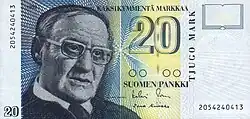 20 Mark Vorderseite