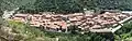 Blick vom Fort auf Villefranche-de-Conflent