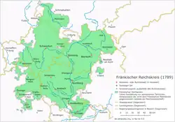 Der Fränkische Reichskreis (1789)