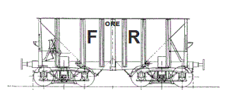 Selbstentladewagen 7543 und 7544 für die Furness Railway, 1899