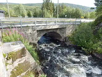 Brücke über den Fjellselve