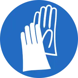 F - Safety gloves must be worn
