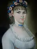 Frederike von Schwedler, Heiratsporträt (1802)