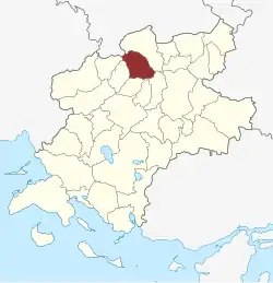 Lage des Nørre Søby Sogn in der Faaborg-Midtfyn Kommune