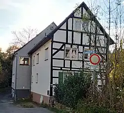 Fachwerkhäuser in Obengönrath